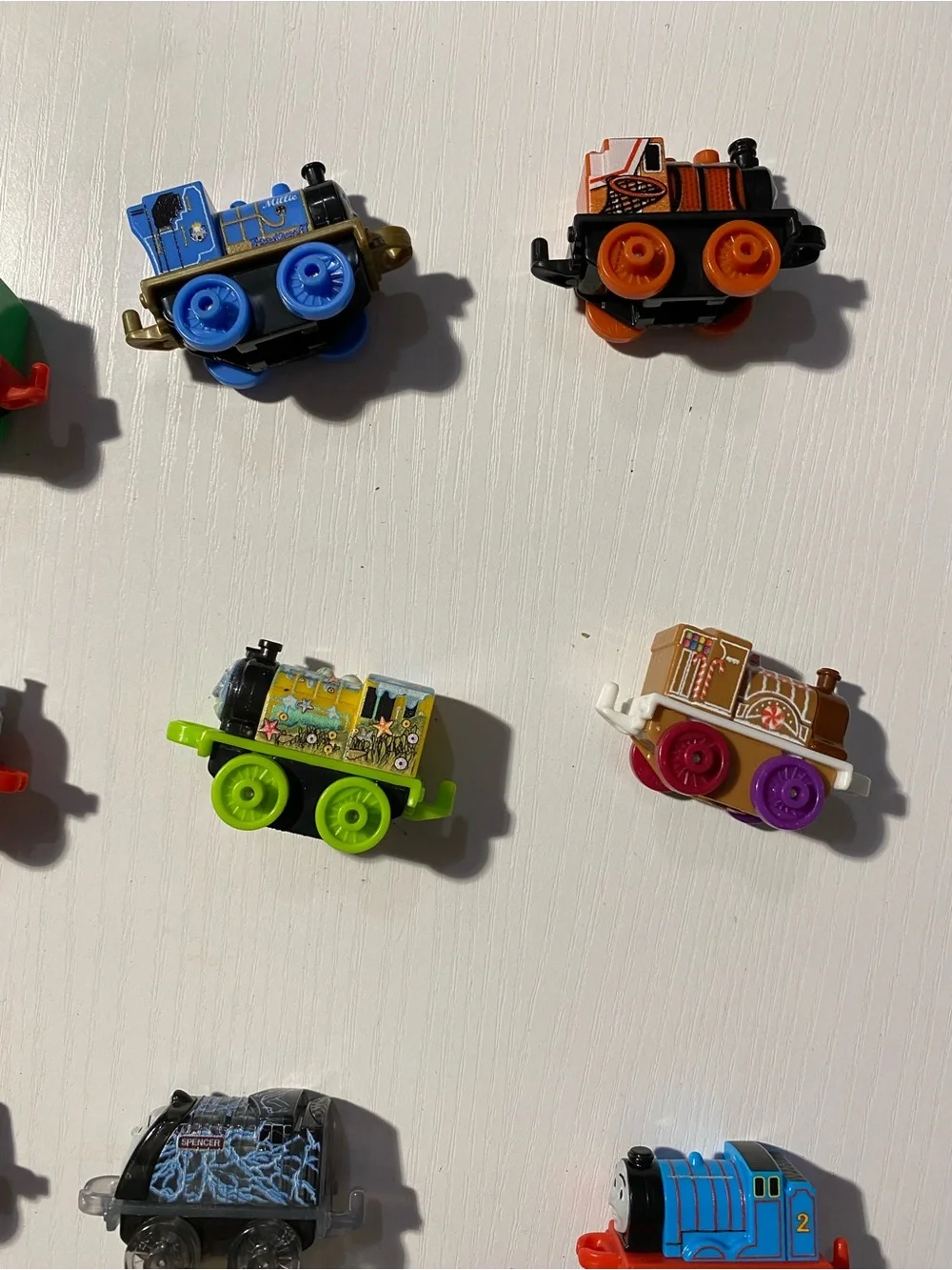Thomas & Friends Minis Collector Playwheel Storage Case Lot w/ 14 Trains